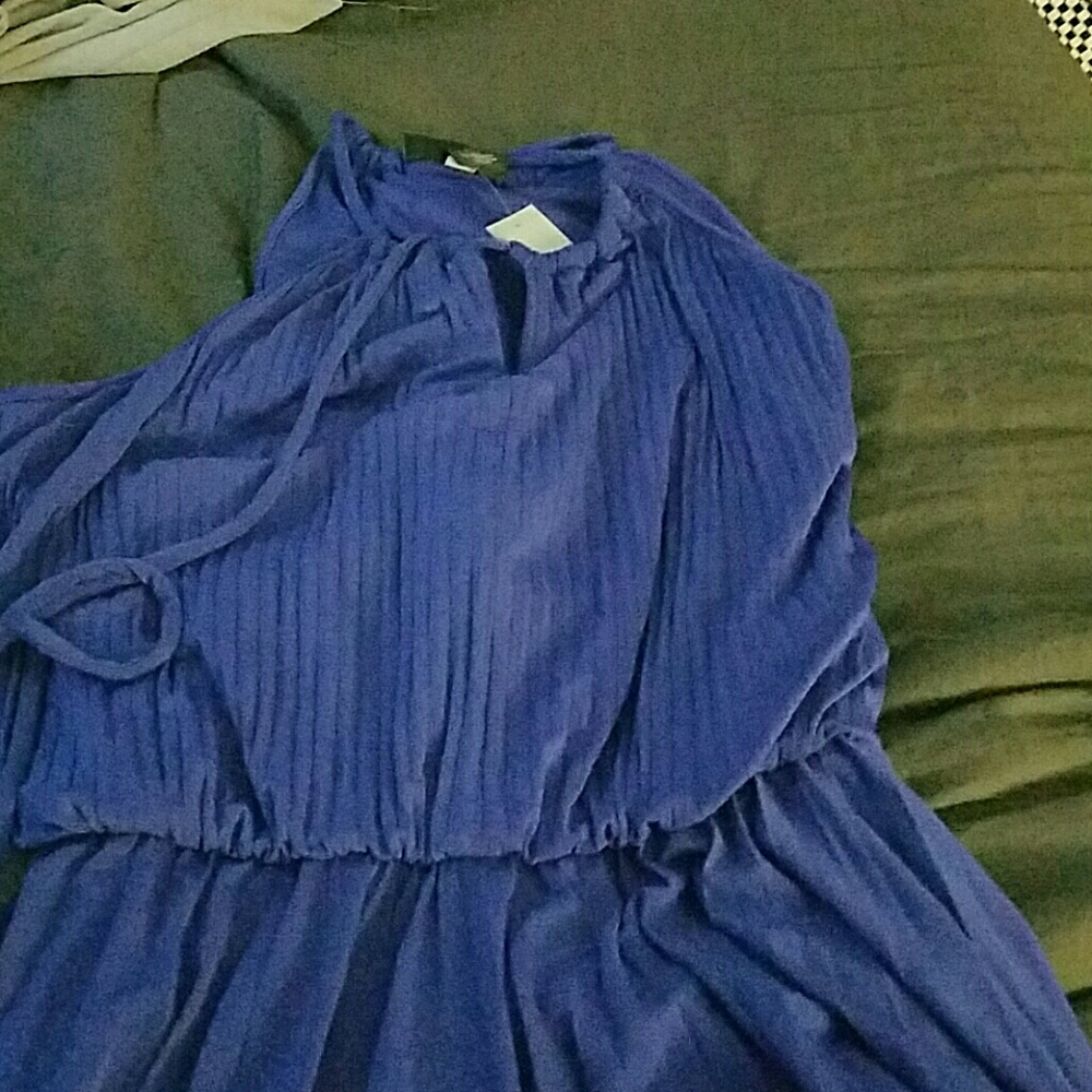 Purple dress